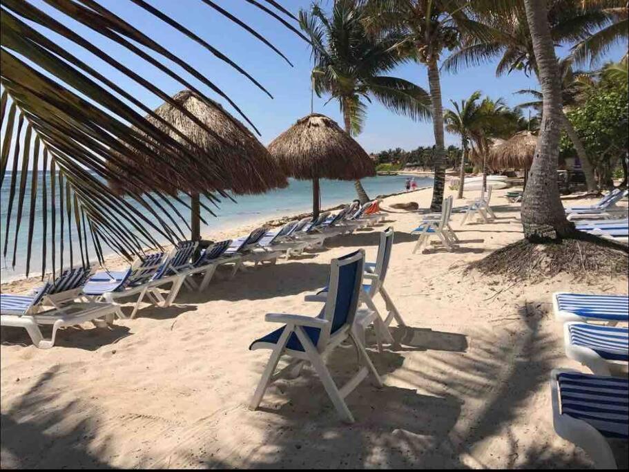 Beachfront Akumal Half Moon Bay Exterior foto